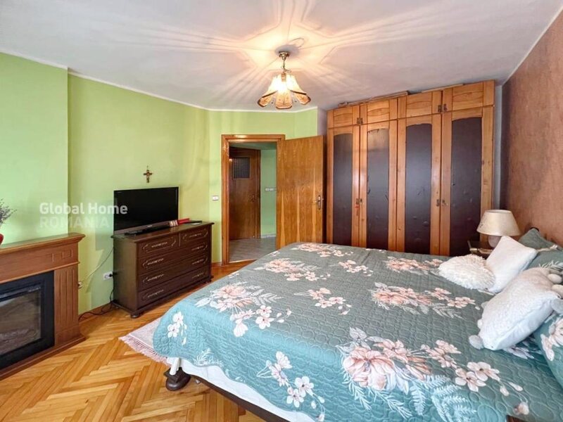 Decebal, aprtament 4 camere, 101 mp, acces stradal, vedere mixta